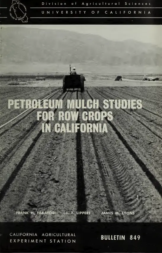 Short-term effect of oil-mulch on vegetation dynamic